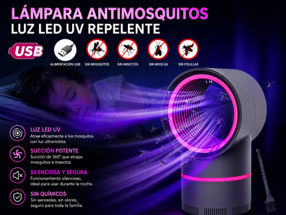 Lámpara Antimosquitos UV silenciosa